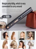 2-in-1 Cordless Hair Straightener and Curler - Image 8