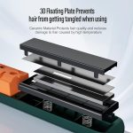 Cordless Hair Straightener, 10000mAh Rechargeable Flat Iron Portable Travel Straightener with Negative Ion - Image 7