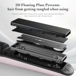 Mini Cordless Hair Straightener and Curler 2 in 1, Mini Portable Flat Iron Adjustable 350°F-420°F Travel Hair Straighteners LED Display/5000mAh（Pink） - Image 5